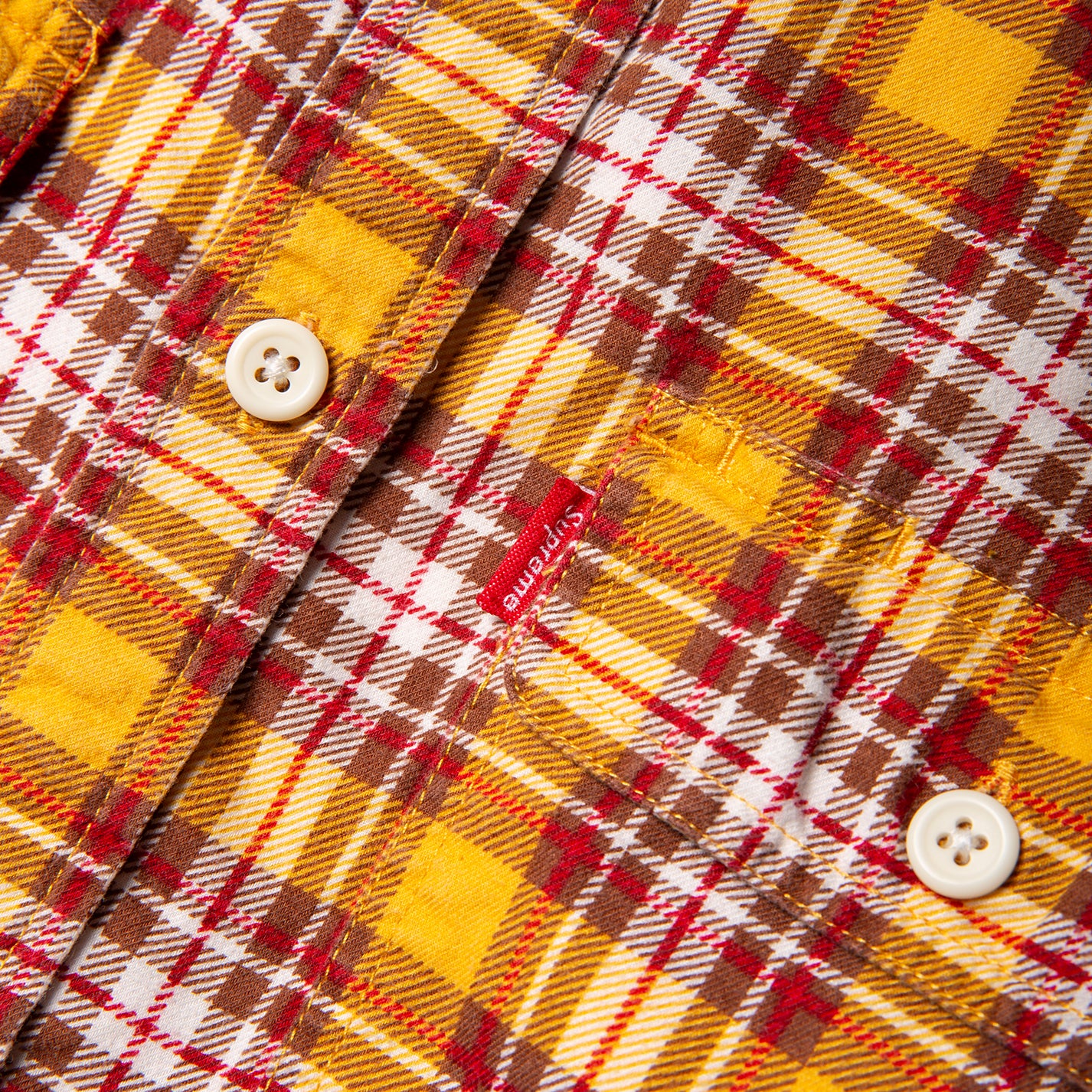 Supreme Plaid Longsleeve Shirt