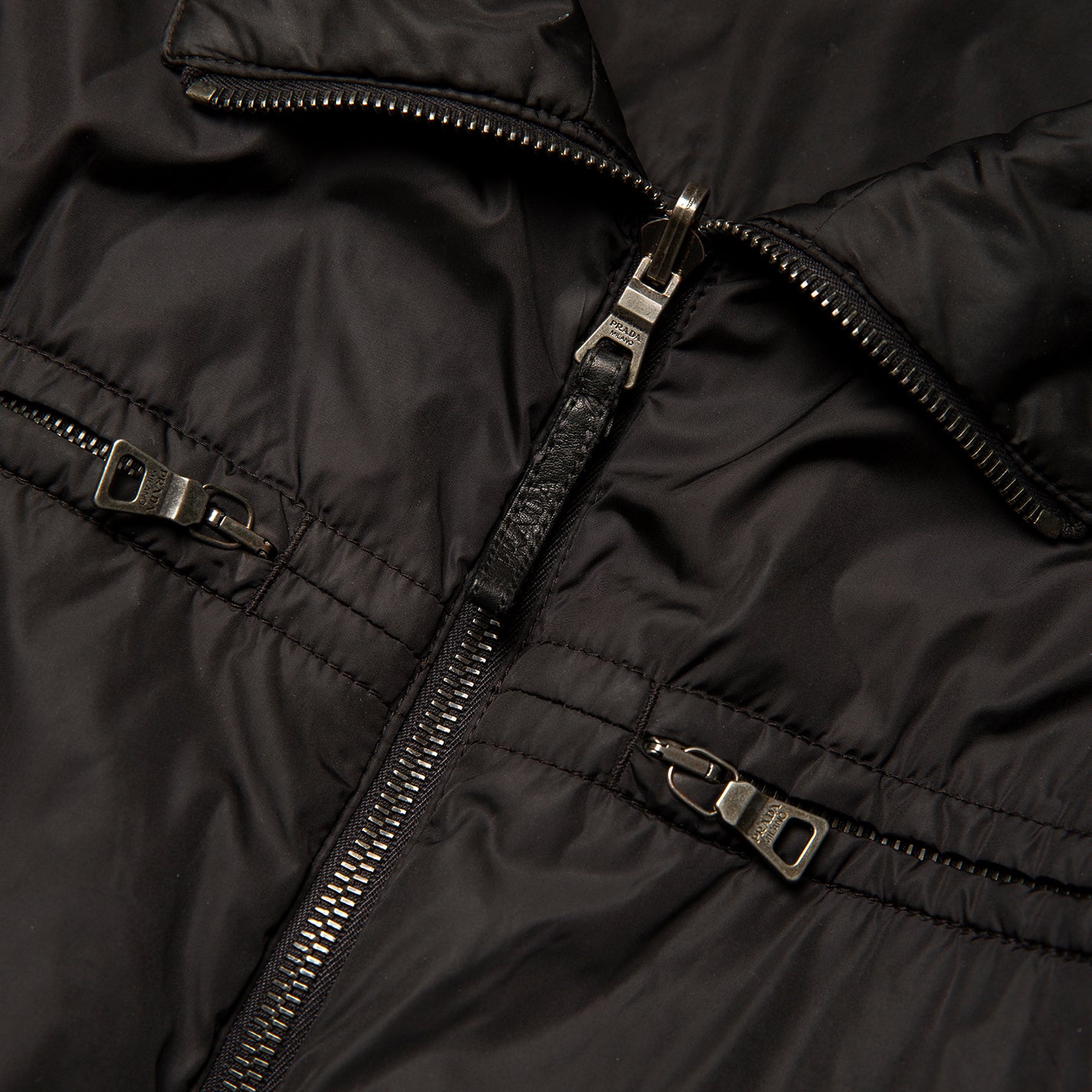 Prada Reversible Zip Up Jacket