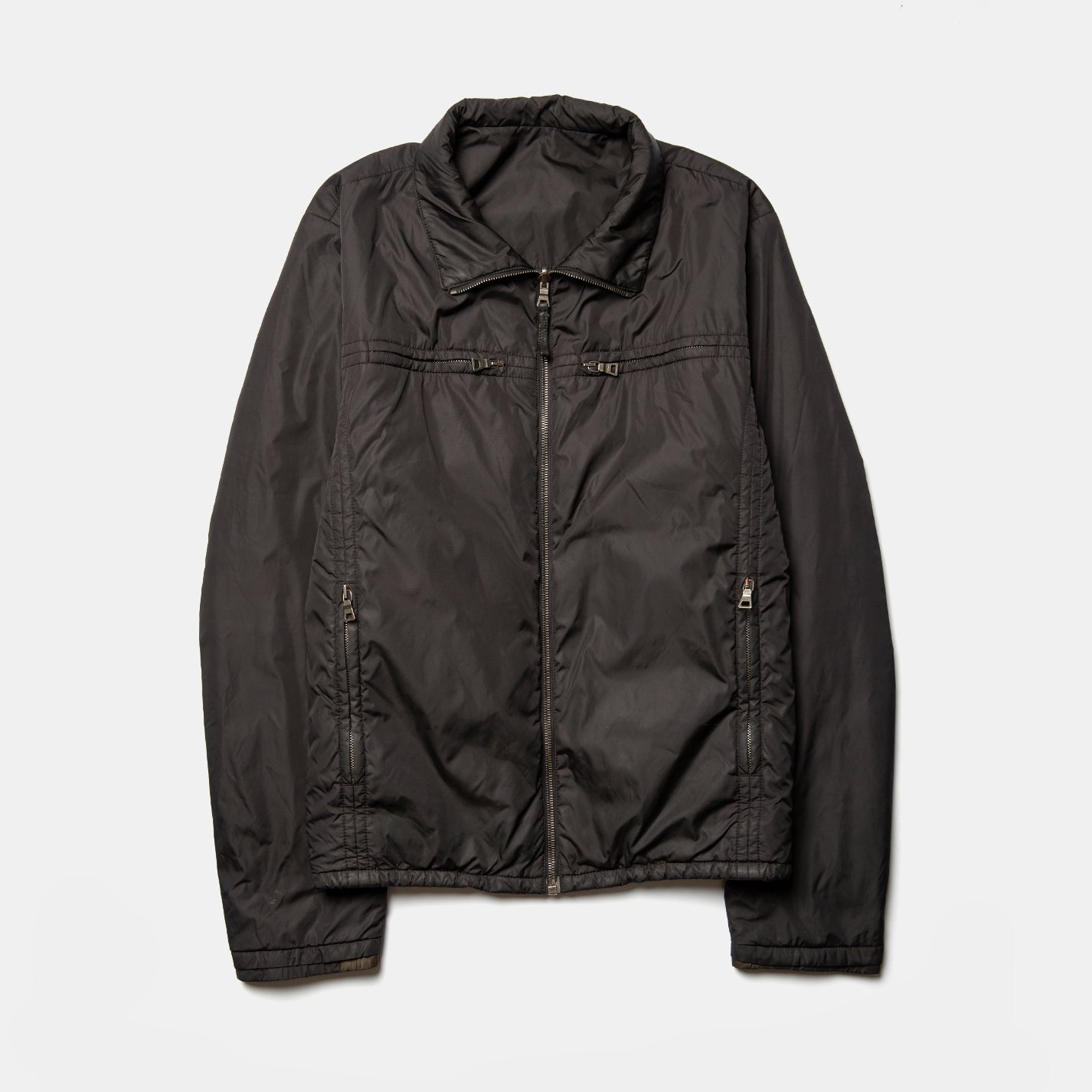 Prada Reversible Zip Up Jacket