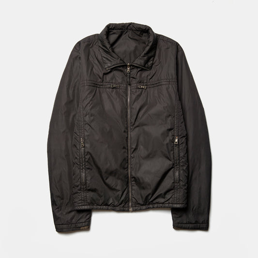 Prada Reversible Zip Up Jacket