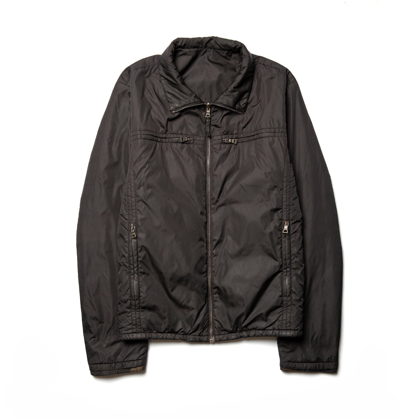 Prada Reversible Zip Up Jacket