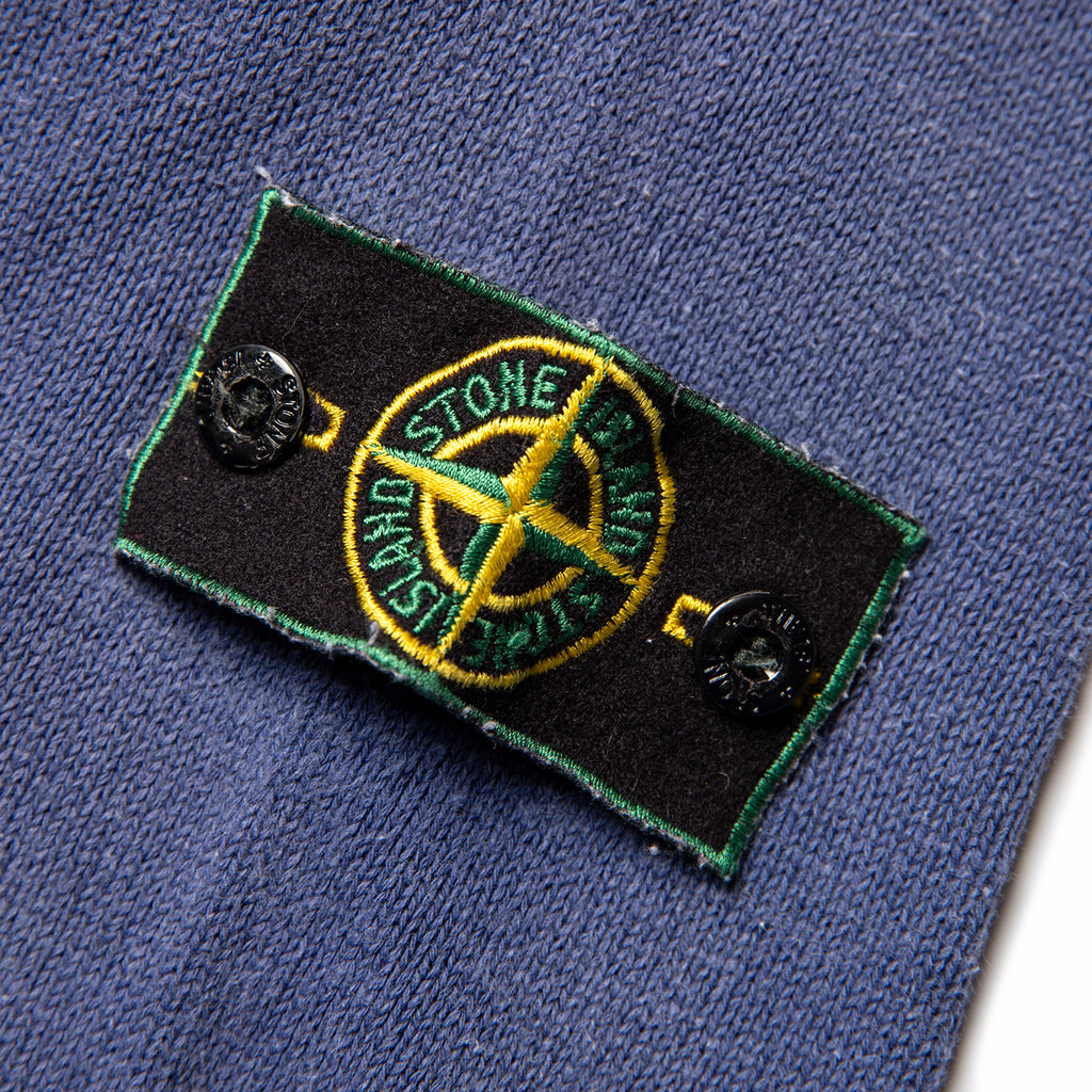 Stone Island Green Edge Spellout Knit Sweatshirt