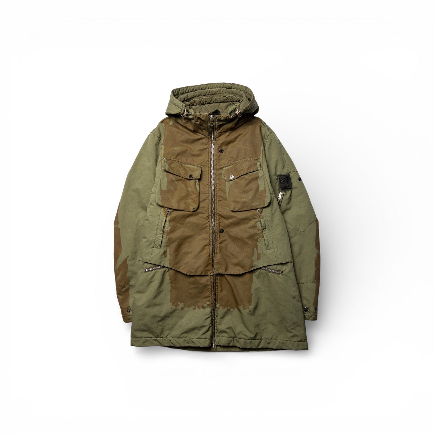 STONE  SHADOW PROJECT ミリタリーブルゾン SS18 STONE ISLAND SHADOW PROJECT NYLON METAL SPIDER WATRO PARKA