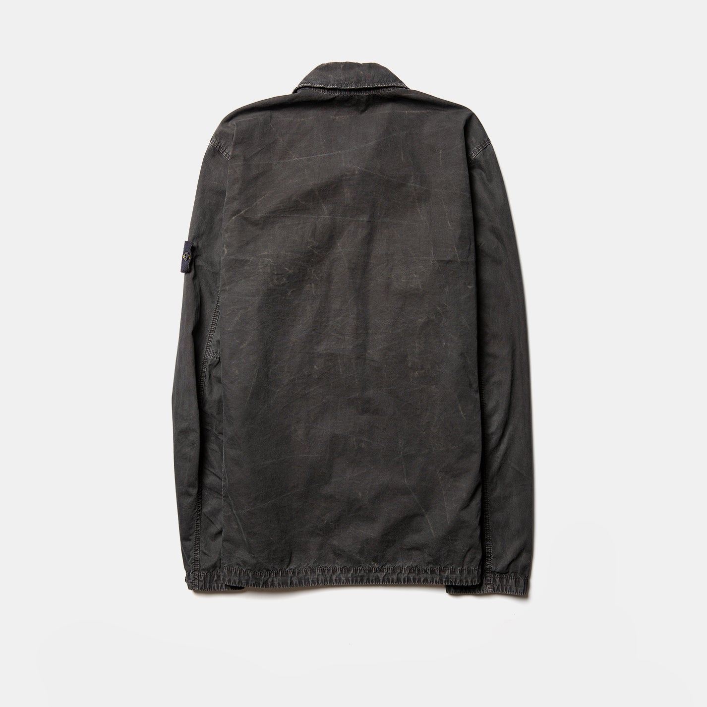 Stone Island Zip Overshirt With Chest Pocket