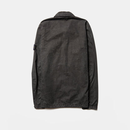 Stone Island Zip Overshirt With Chest Pocket