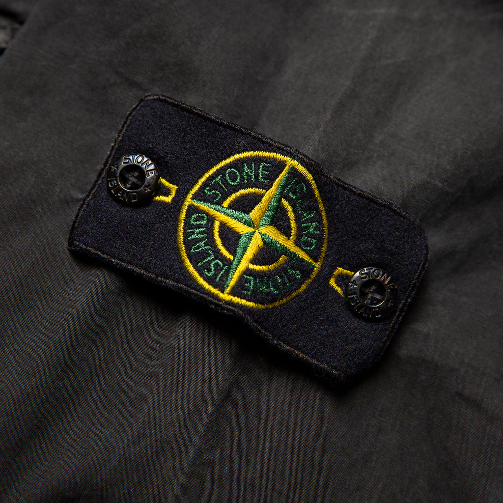 Stone Island Zip Overshirt With Chest Pocket