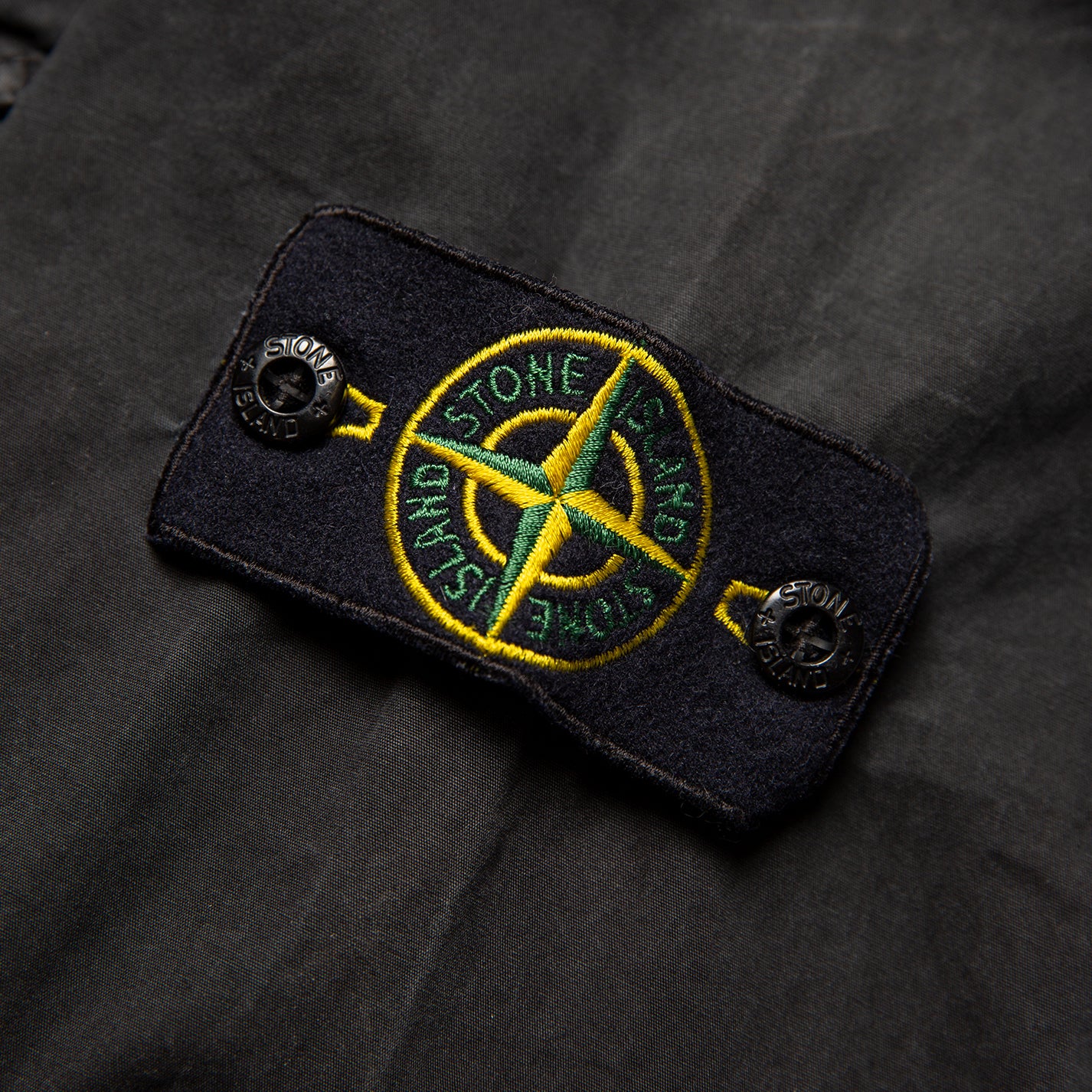 Stone Island Zip Overshirt With Chest Pocket