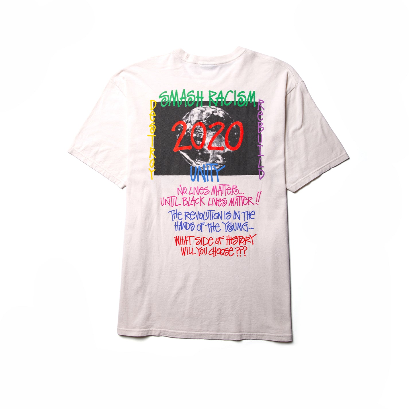 Stussy Smash Racism T-shirt