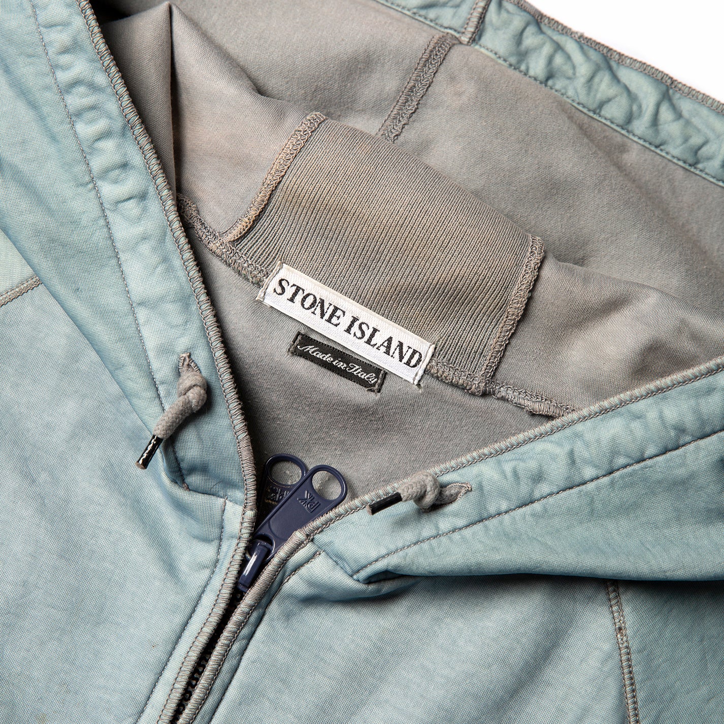 Stone Island Green Edge Zip Up Jacket