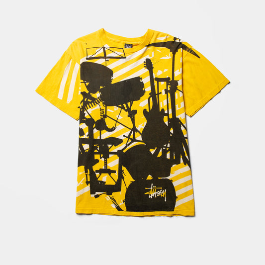 Stussy 00's Rock Band T-shirt