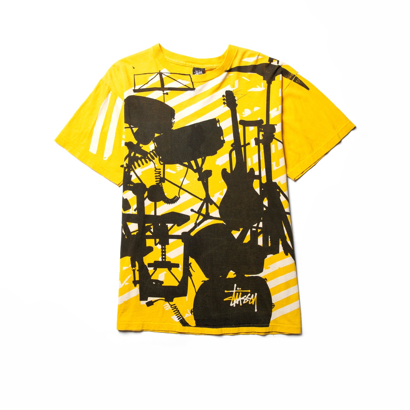 Stussy 00's Rock Band T-shirt
