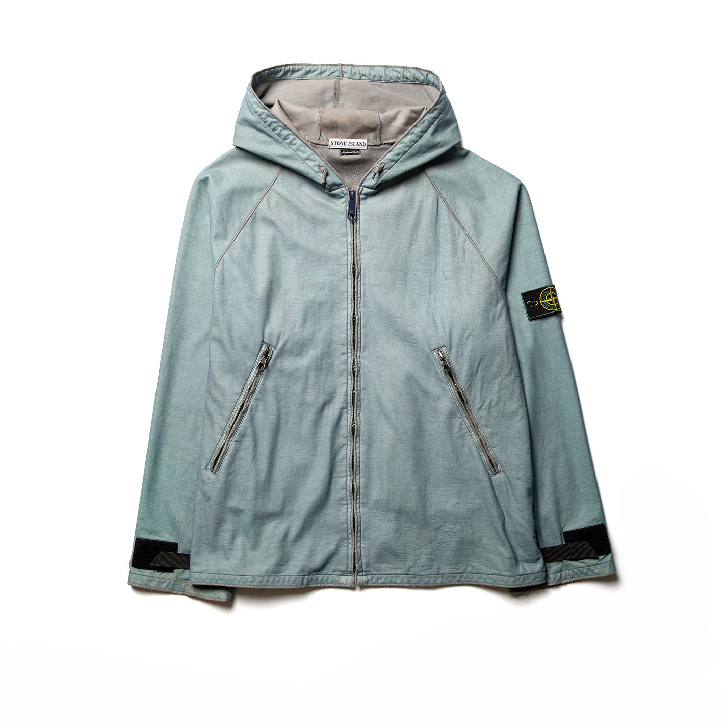 Stone Island Green Edge Zip Up Jacket