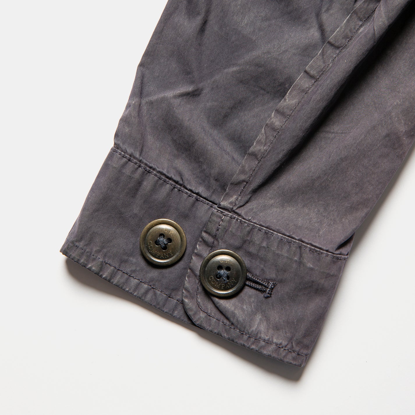 C.p. Company 50 Fili Zip Overshirt With Hidden Chest Pocket