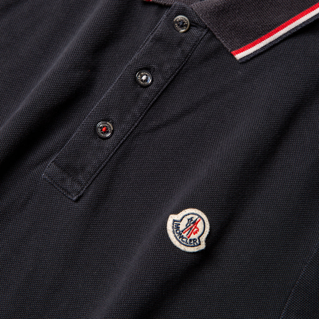 Moncler Long Sleeve Polo Shirt