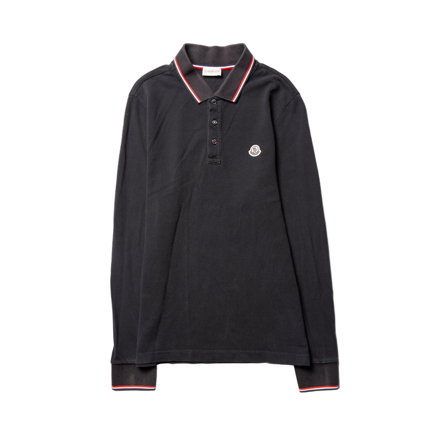 Moncler Long Sleeve Polo Shirt