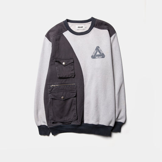 Palace Patchwork Crewneck