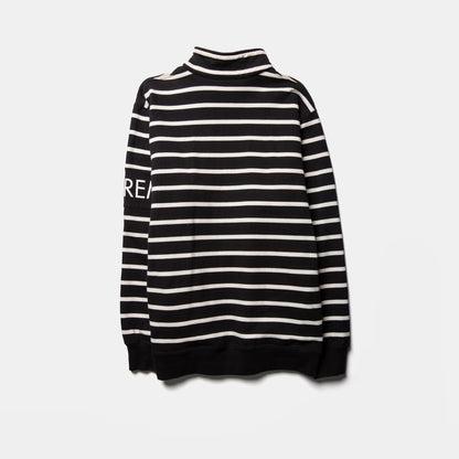 Supreme Striped Half Zip Sweater
