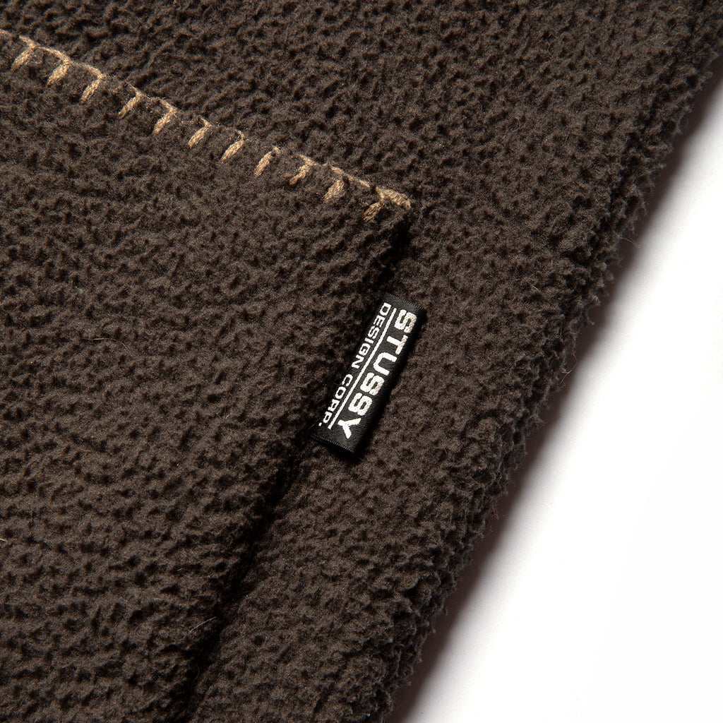 Stussy Woodsy Blanket Stitch Cardigan