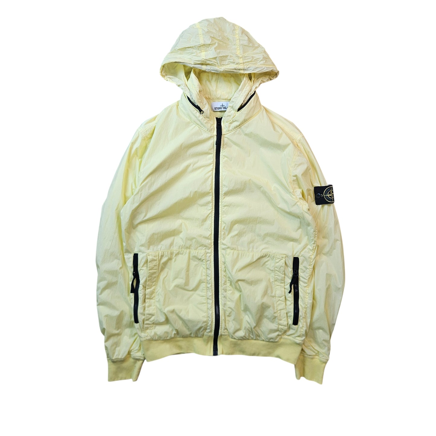 Stone Island Garment Dyed Crinkle Reps Ny Jacket