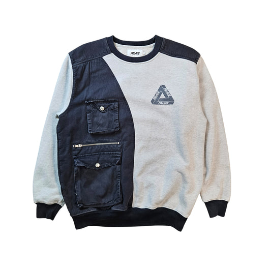Palace Patchwork Crewneck
