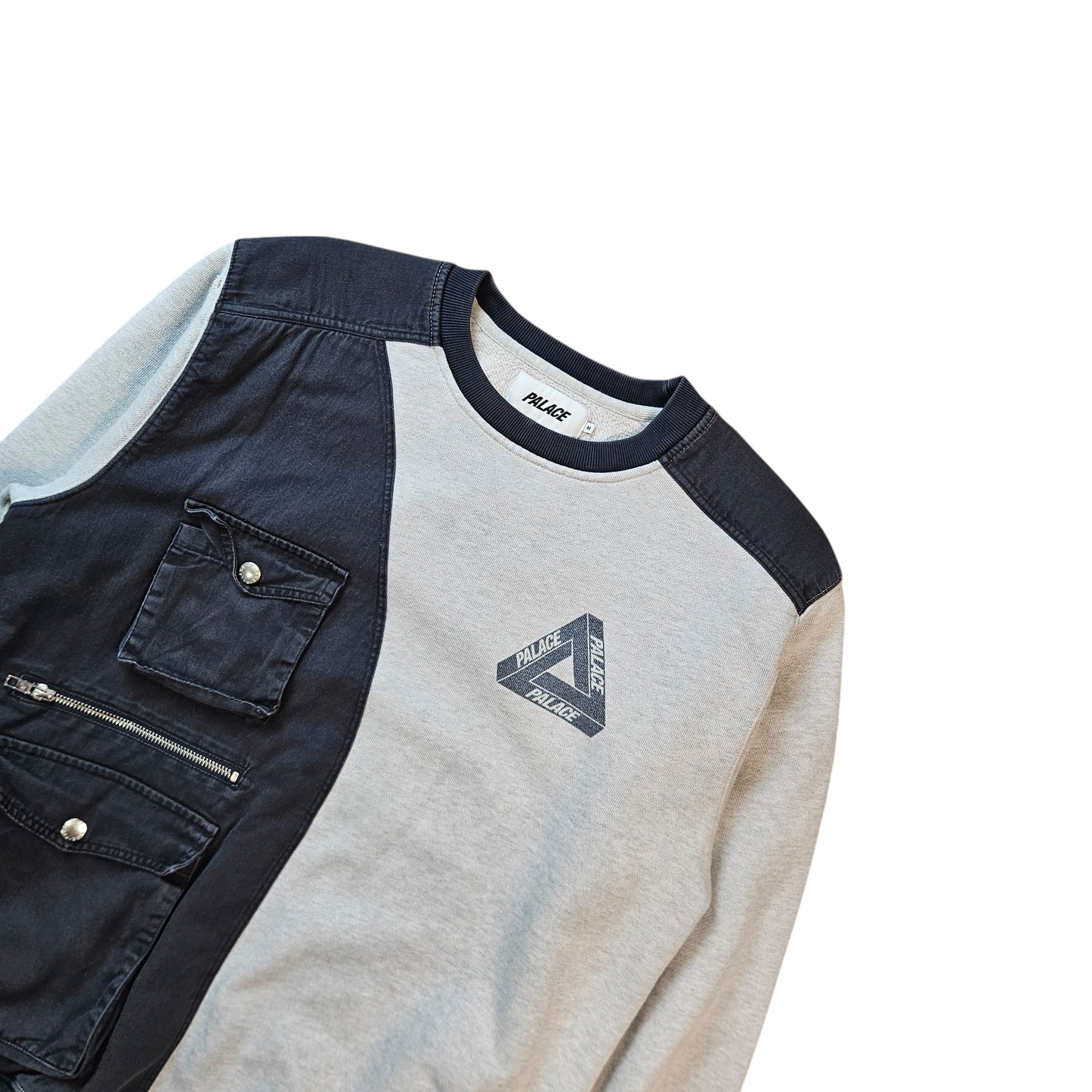 Palace Patchwork Crewneck