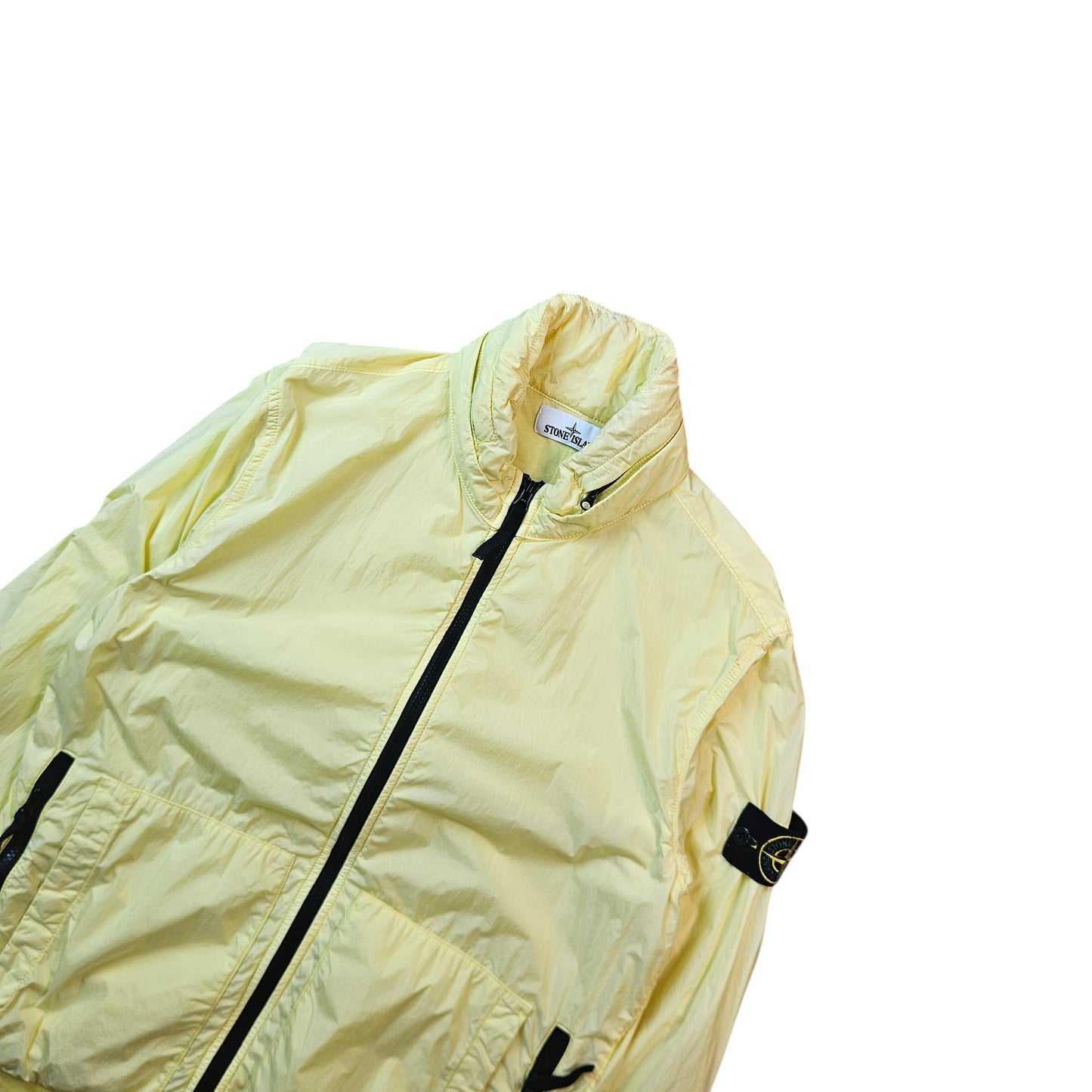 Stone Island Garment Dyed Crinkle Reps Ny Jacket