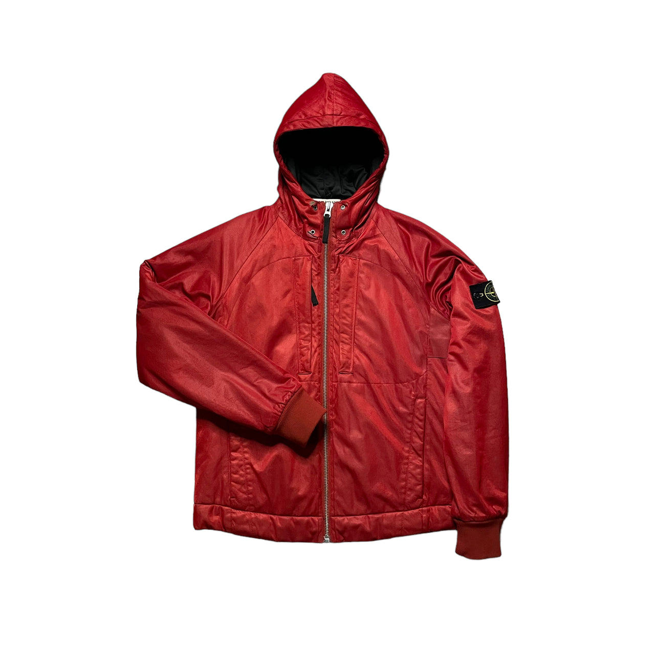 Quilted Membrane Red Jacket
