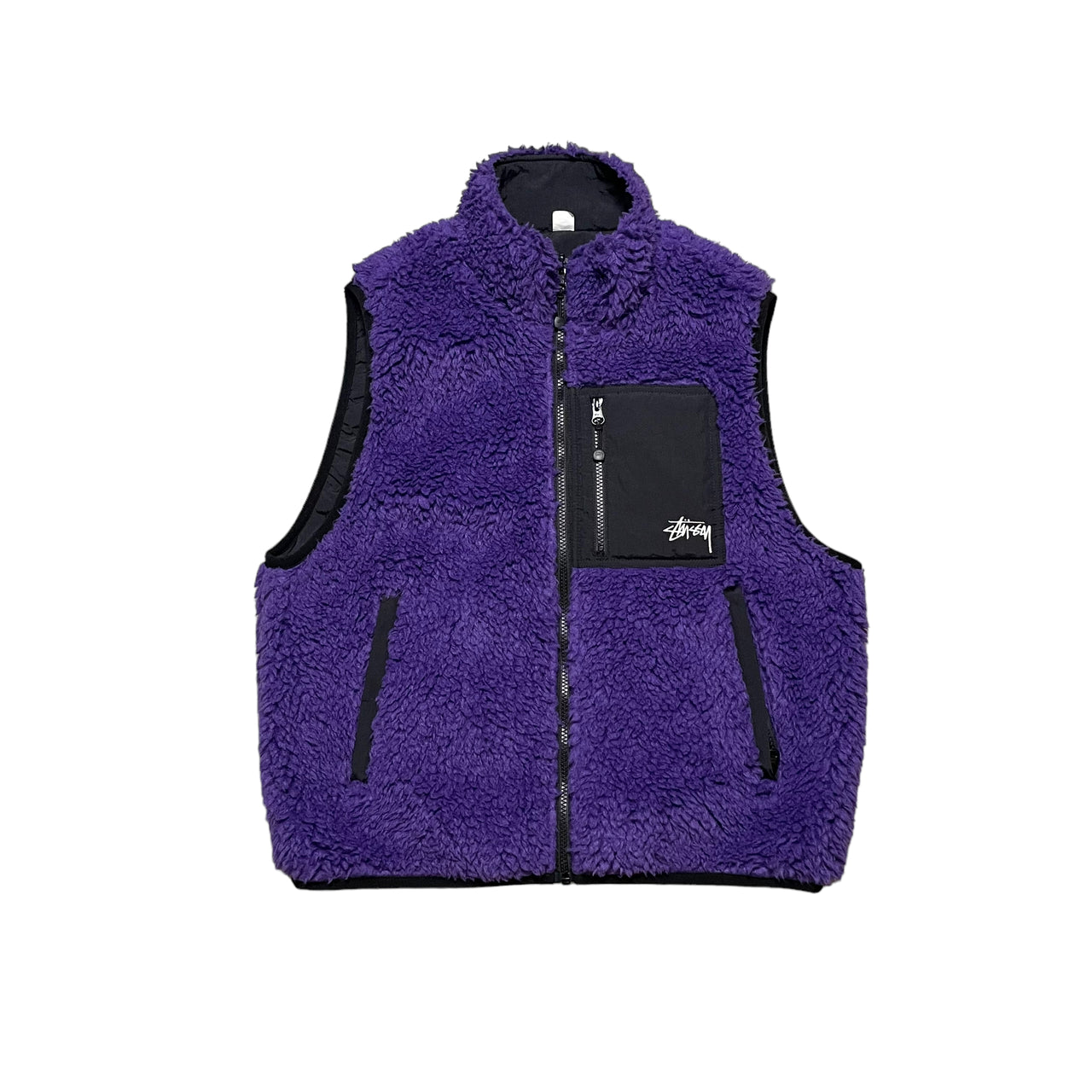 Purple Fleece Vest